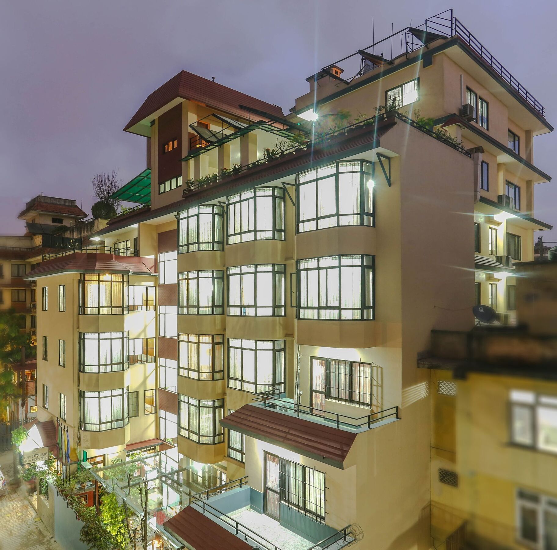 Fuji Hotel Katmandú Exterior foto